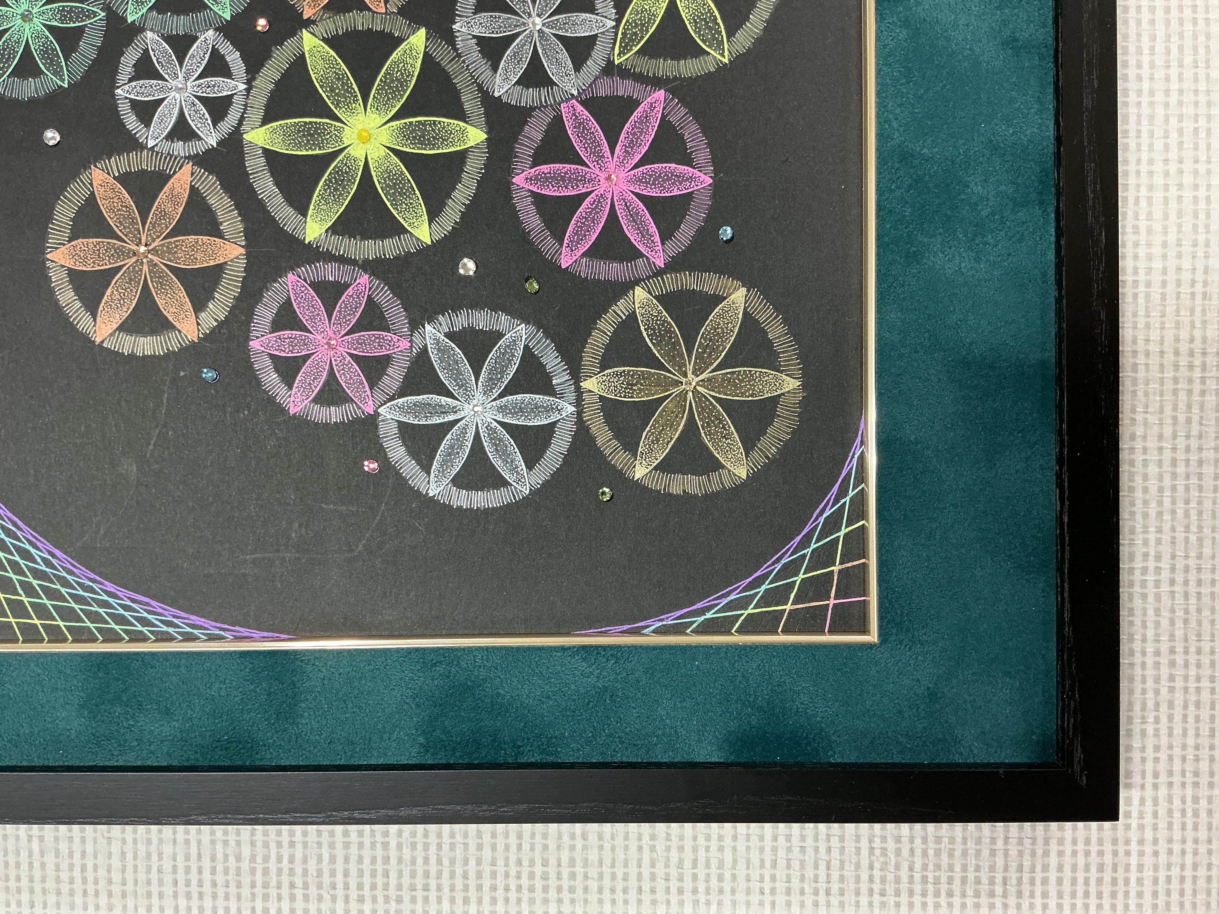 点描曼荼羅 額縁のタカハシ松本店 2