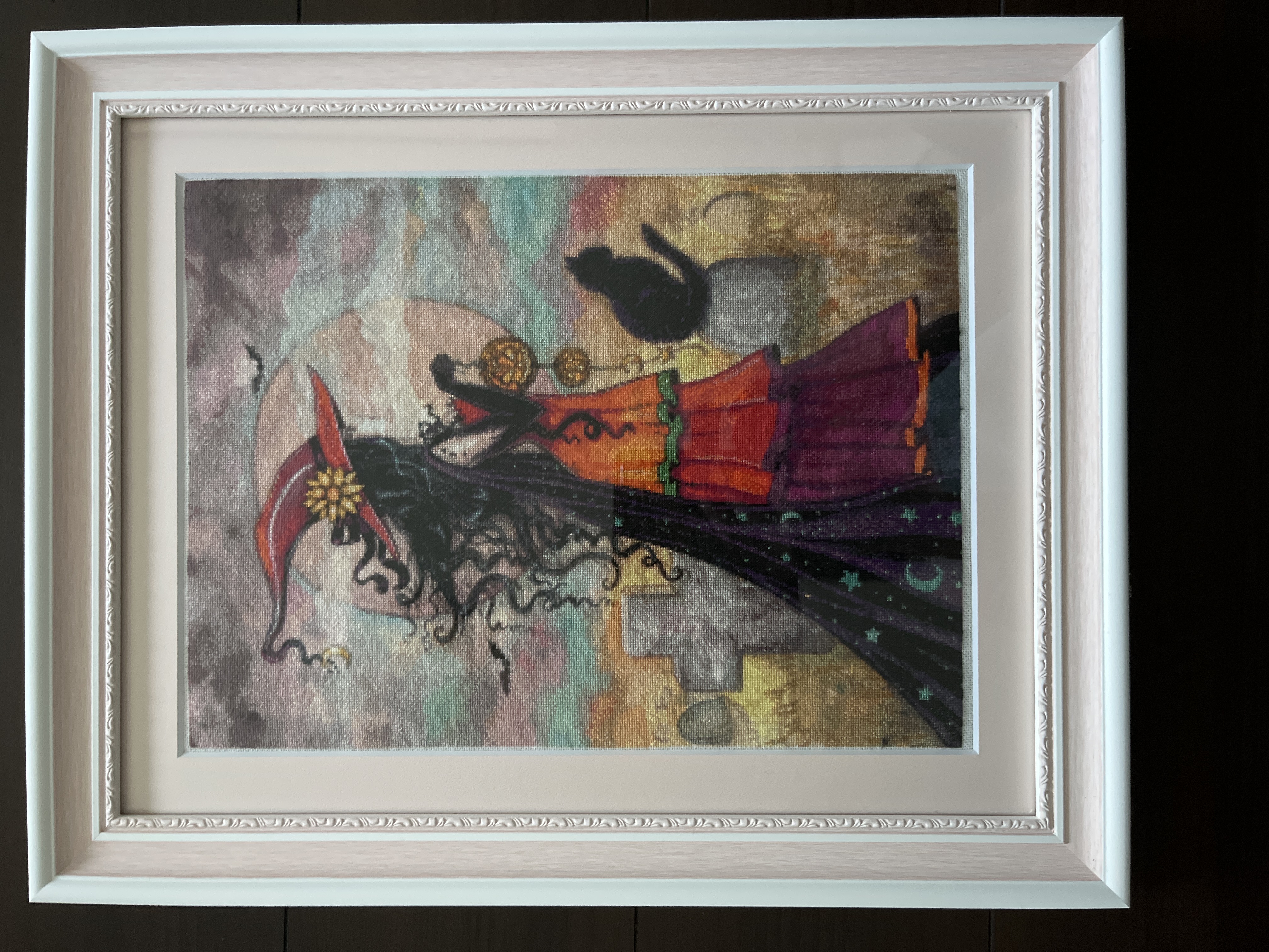 fra-me クロスステッチです ありんこ