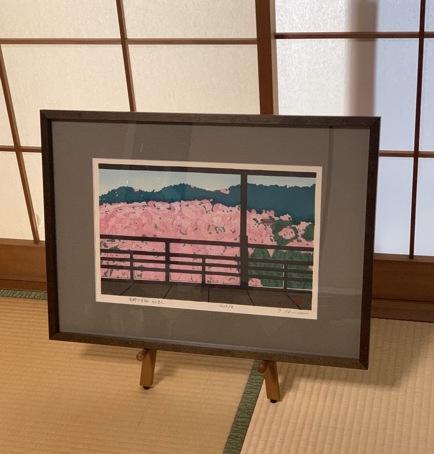 木版画（続き） 壺屋堂のキムタケ 2