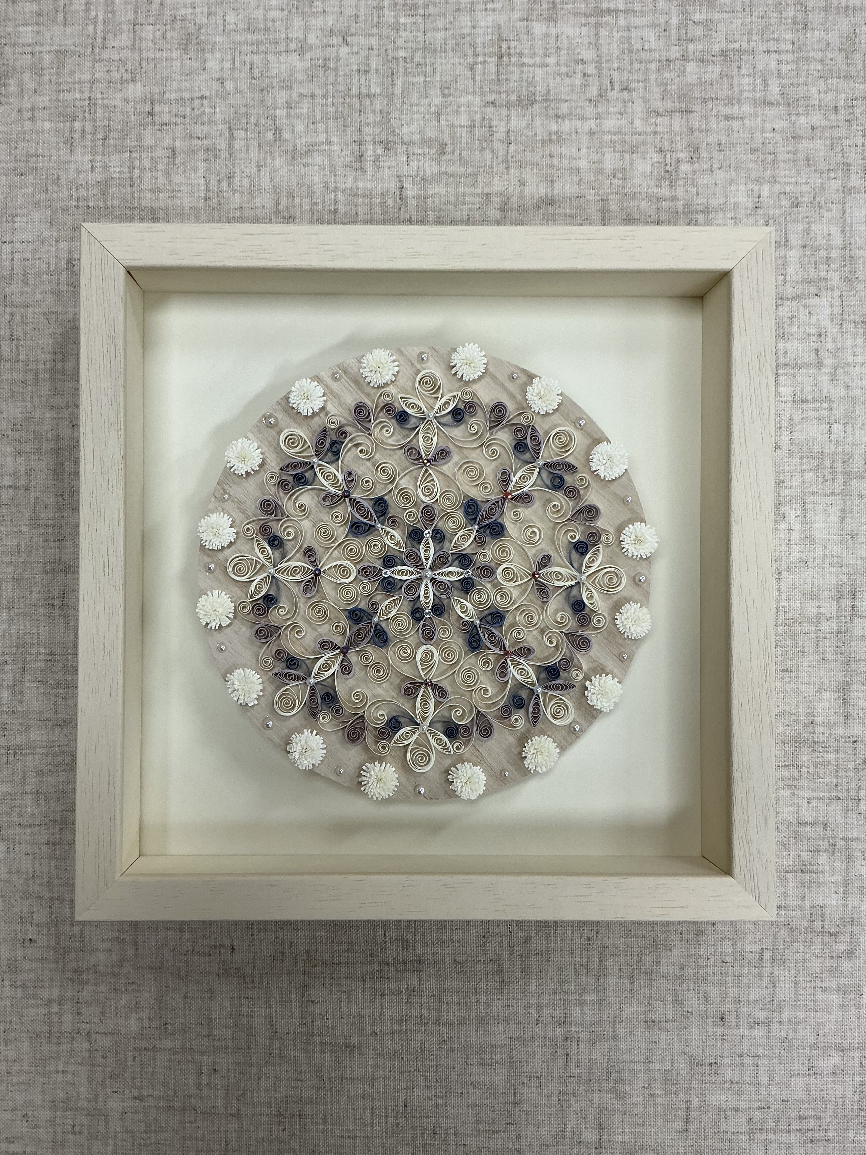 クイリングアート作品 額縁のタカハシ松本店 1