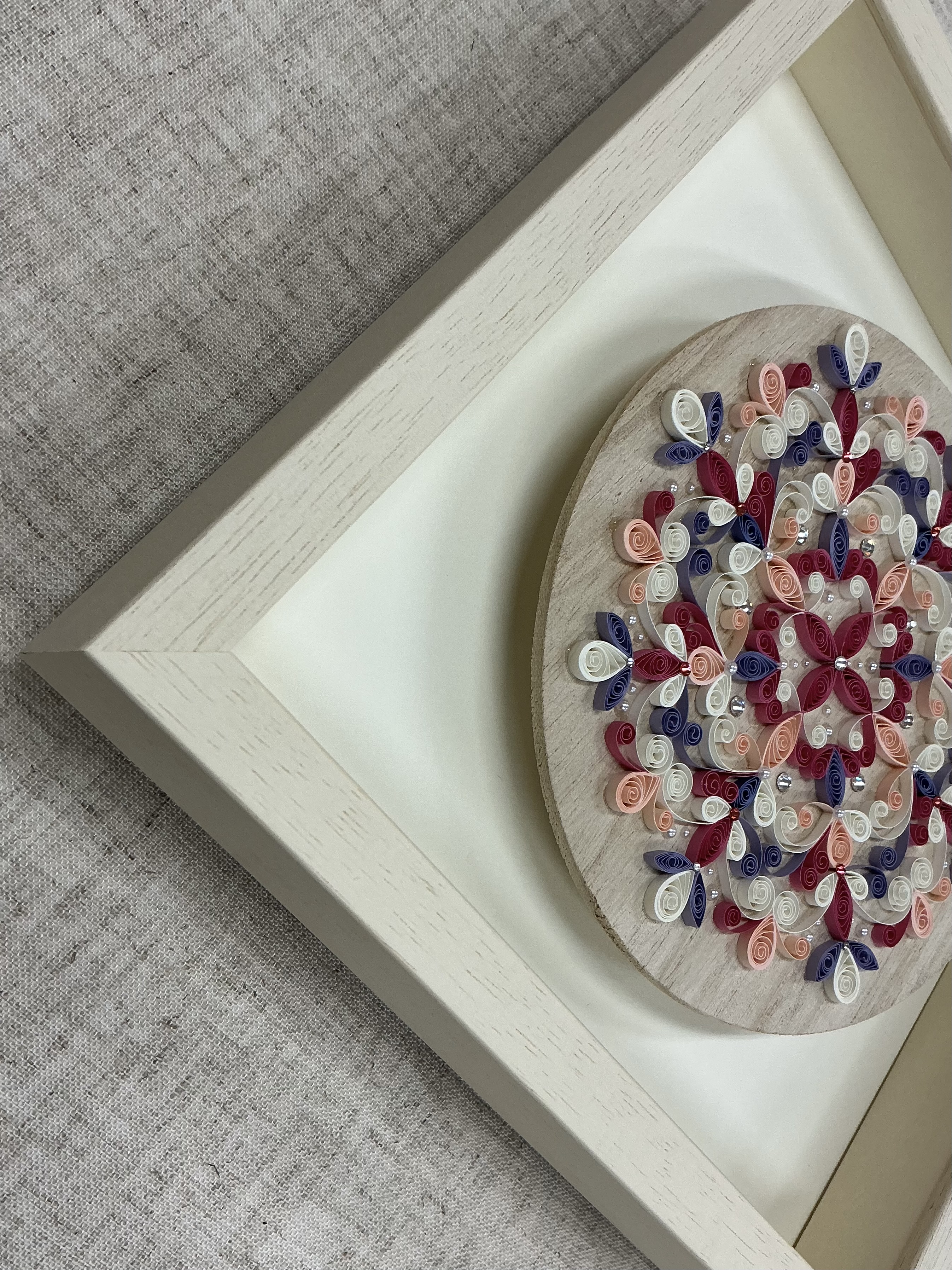 クイリングアート作品 額縁のタカハシ松本店 4