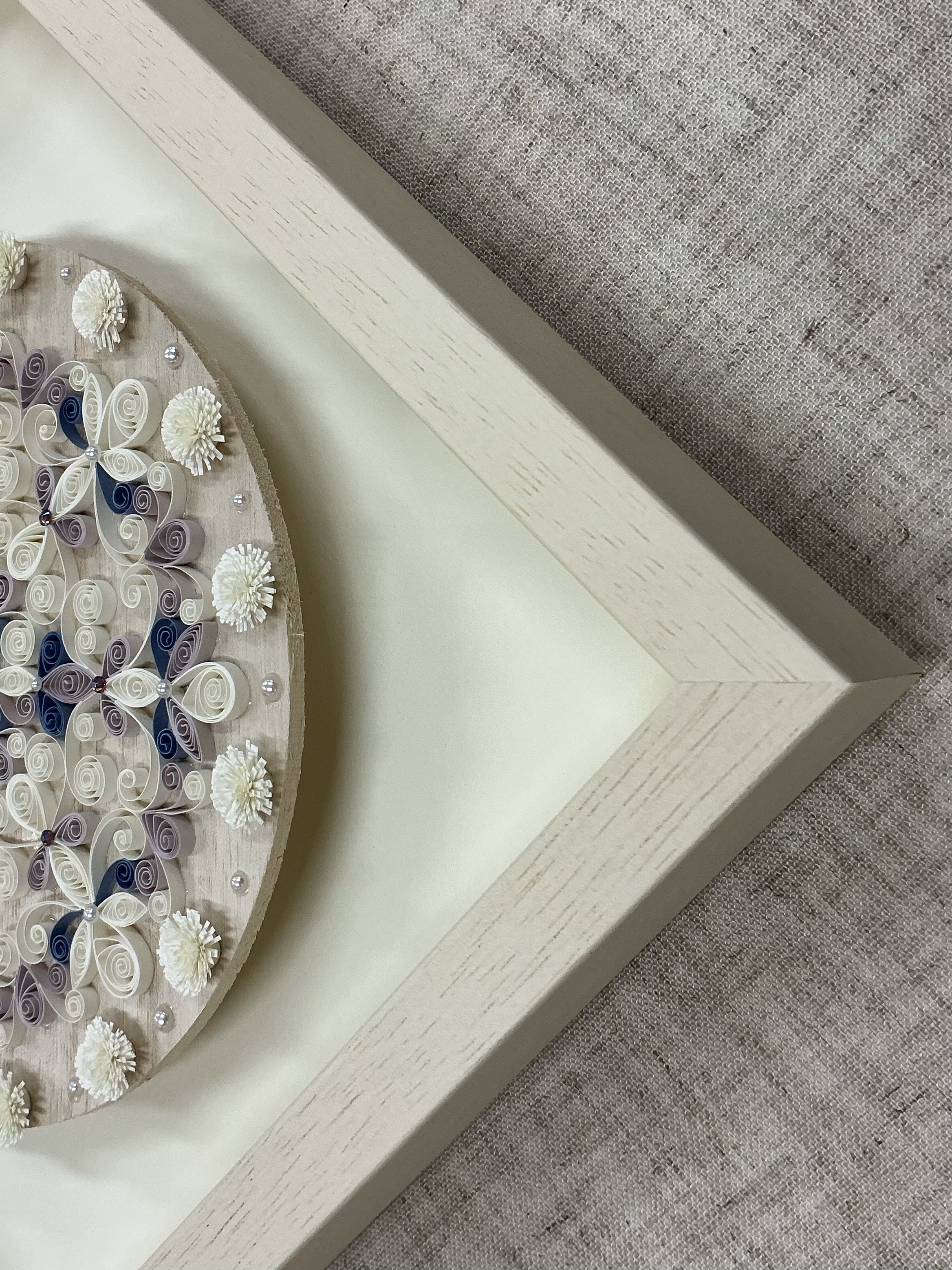 クイリングアート作品 額縁のタカハシ松本店 2