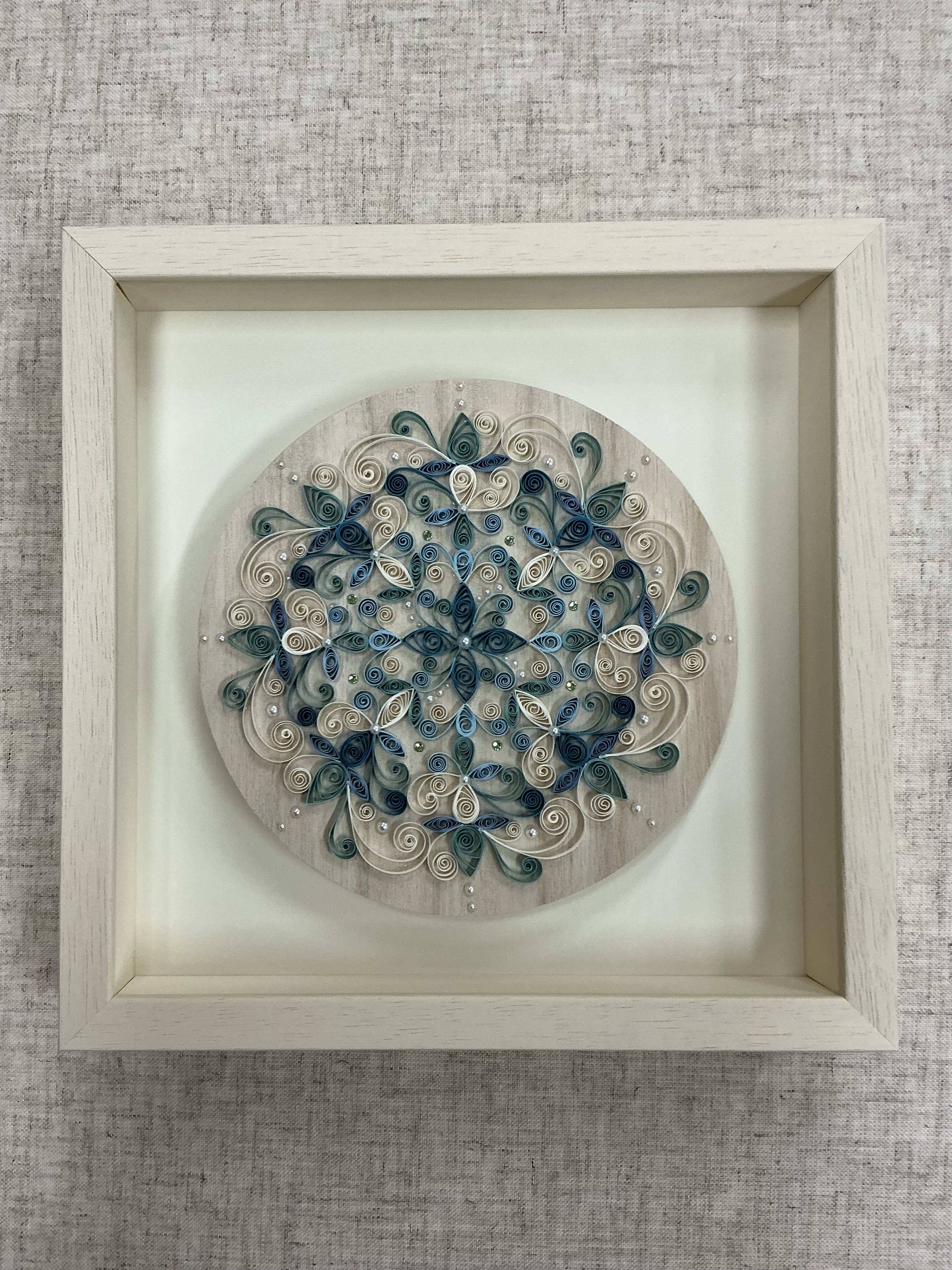 クイリングアート作品 額縁のタカハシ松本店 5