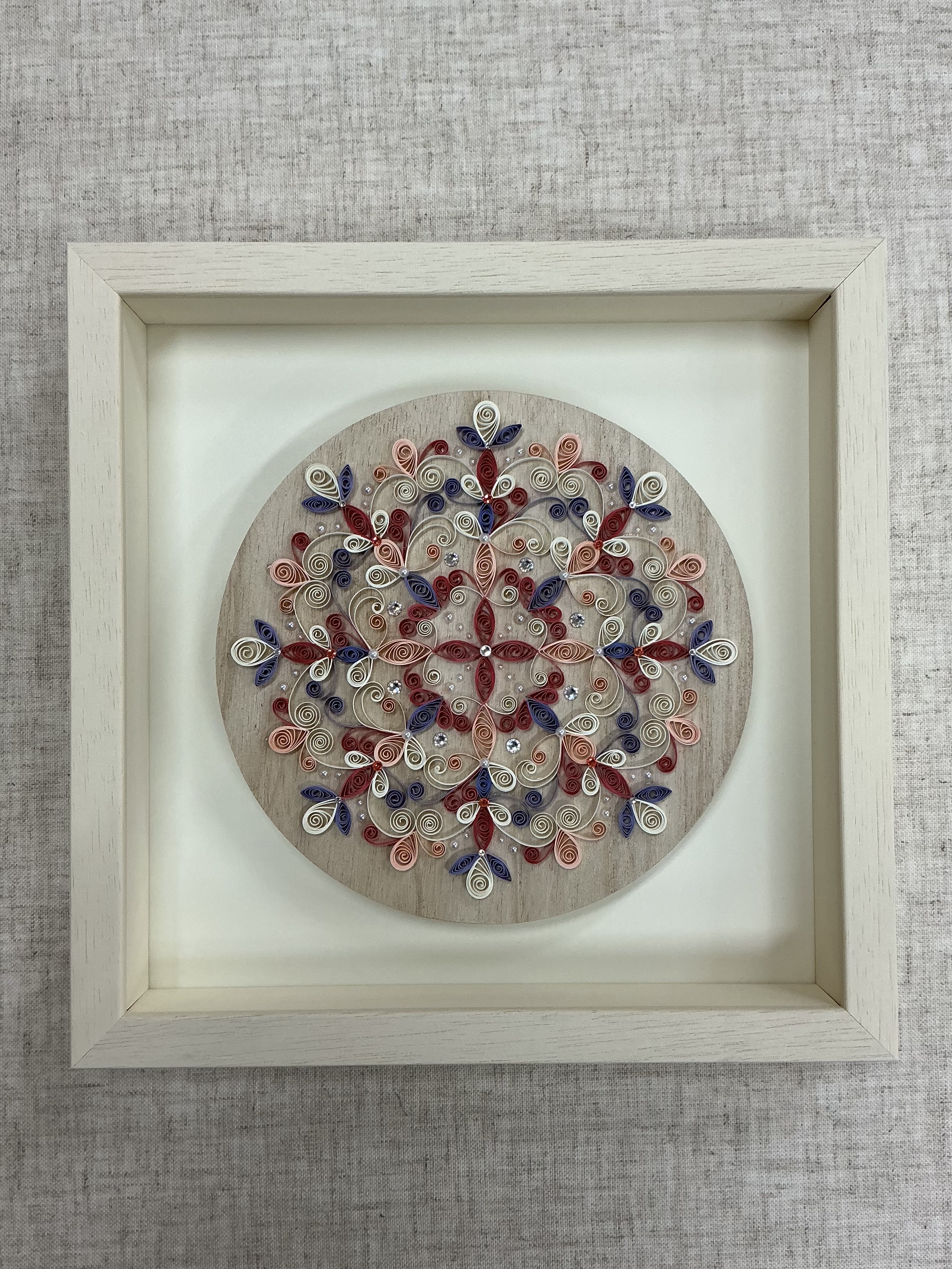 クイリングアート作品 額縁のタカハシ松本店 3