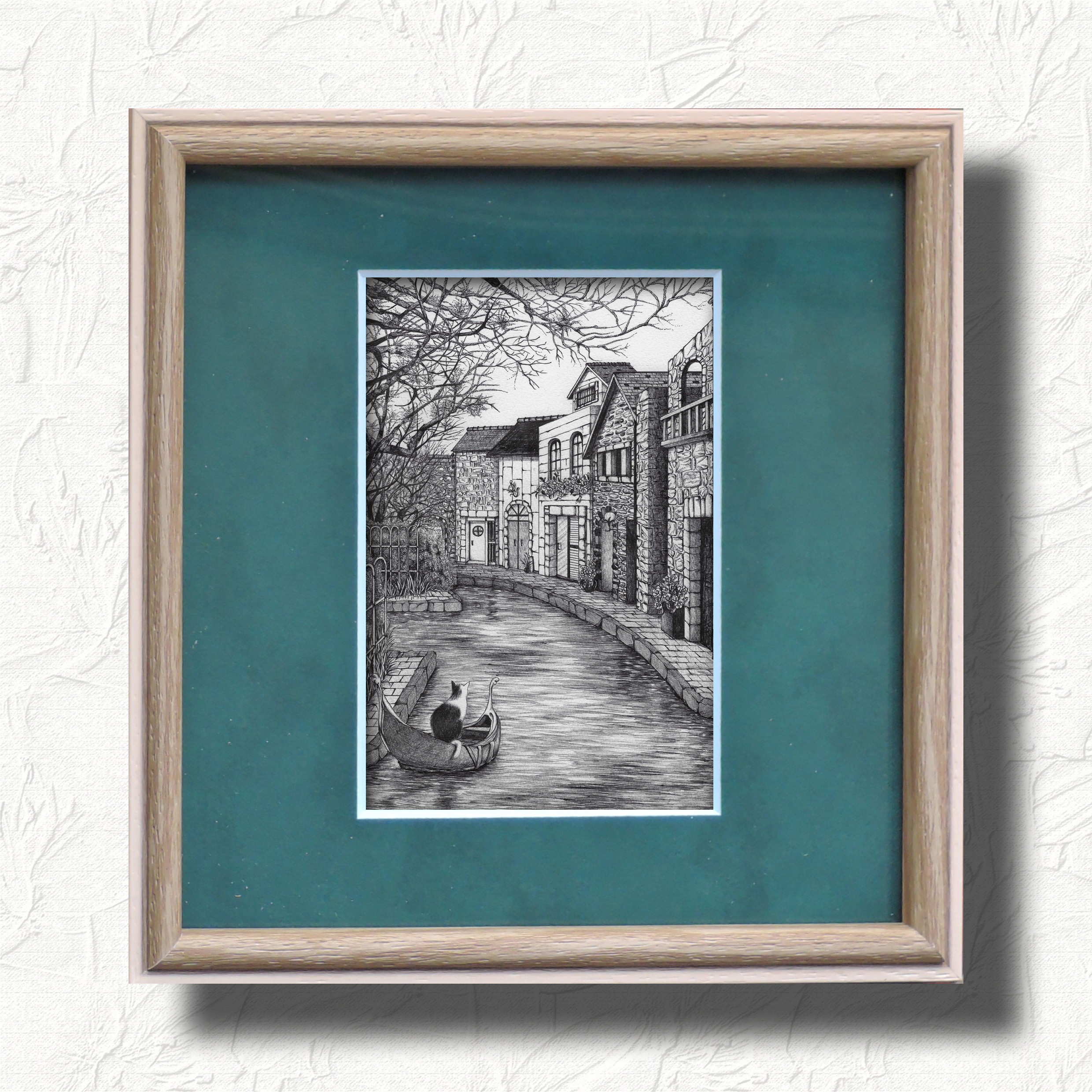 fra-me ゴンドラに乗る猫 soartanimation