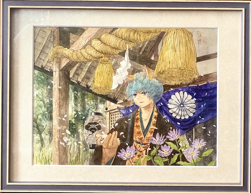 お客様の声 フレーミー 水彩画作品