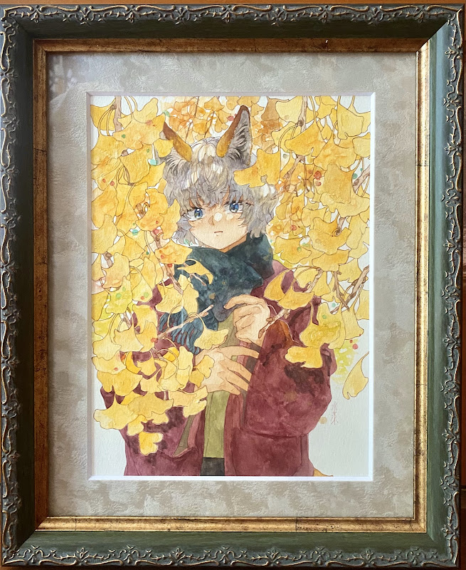 お客様の声 フレーミー 水彩画作品