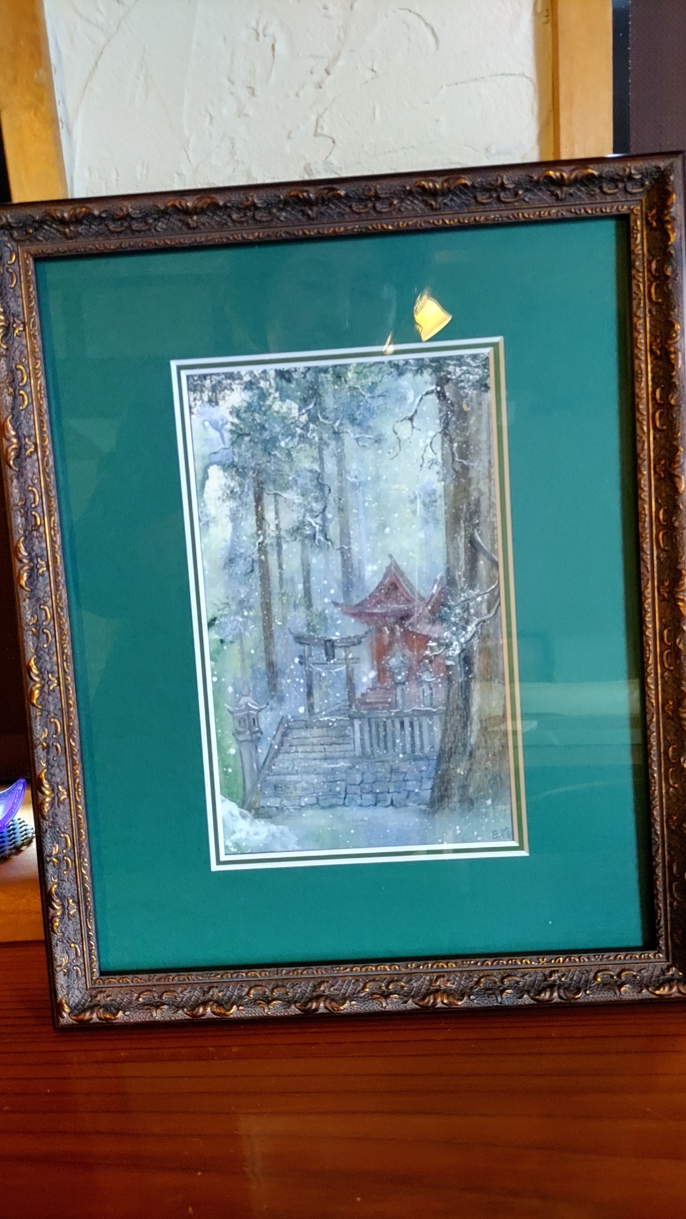 fra-me 額装しました kei