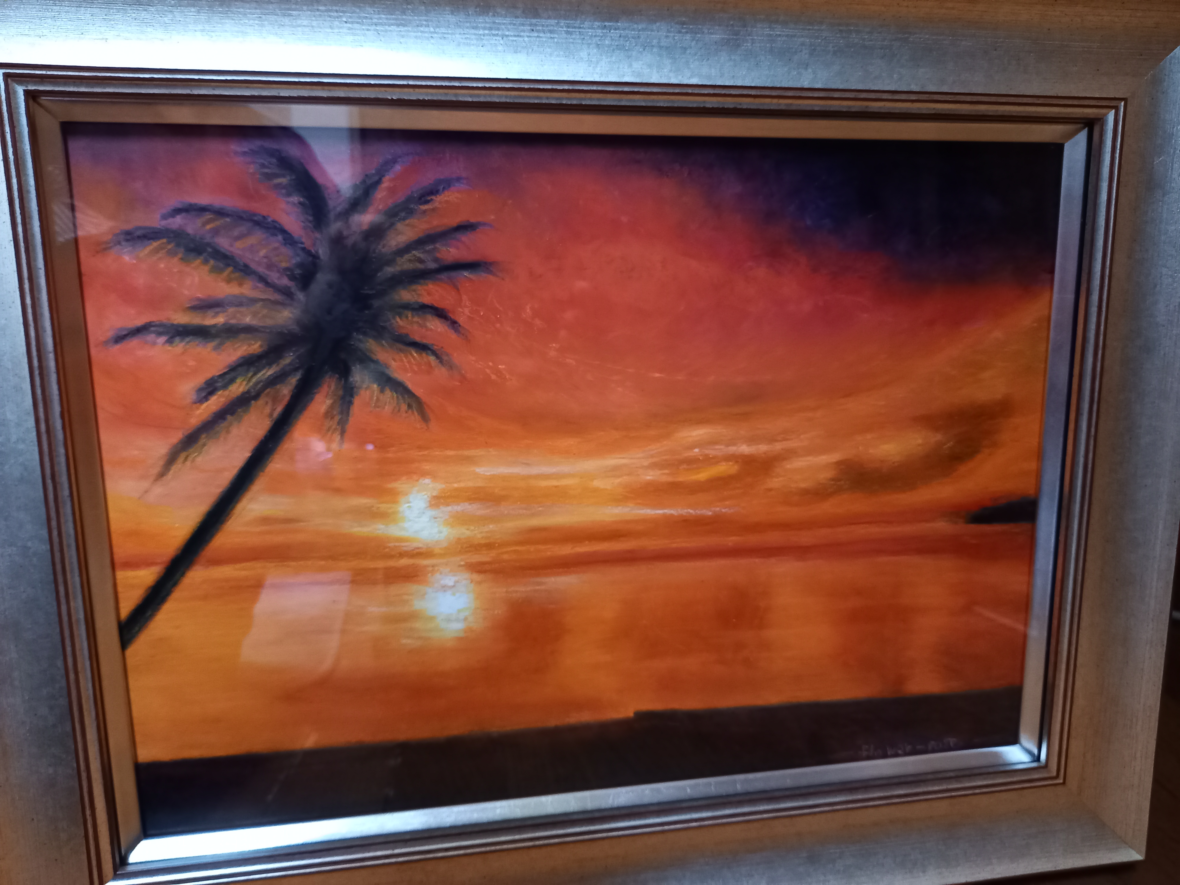 お客様の声 フレーミー 夕日