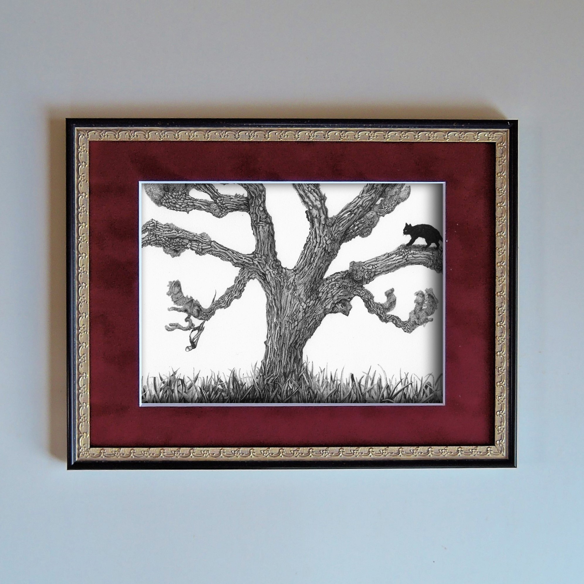 お客様の声 フレーミー 猫 vs 逆さマグパイ