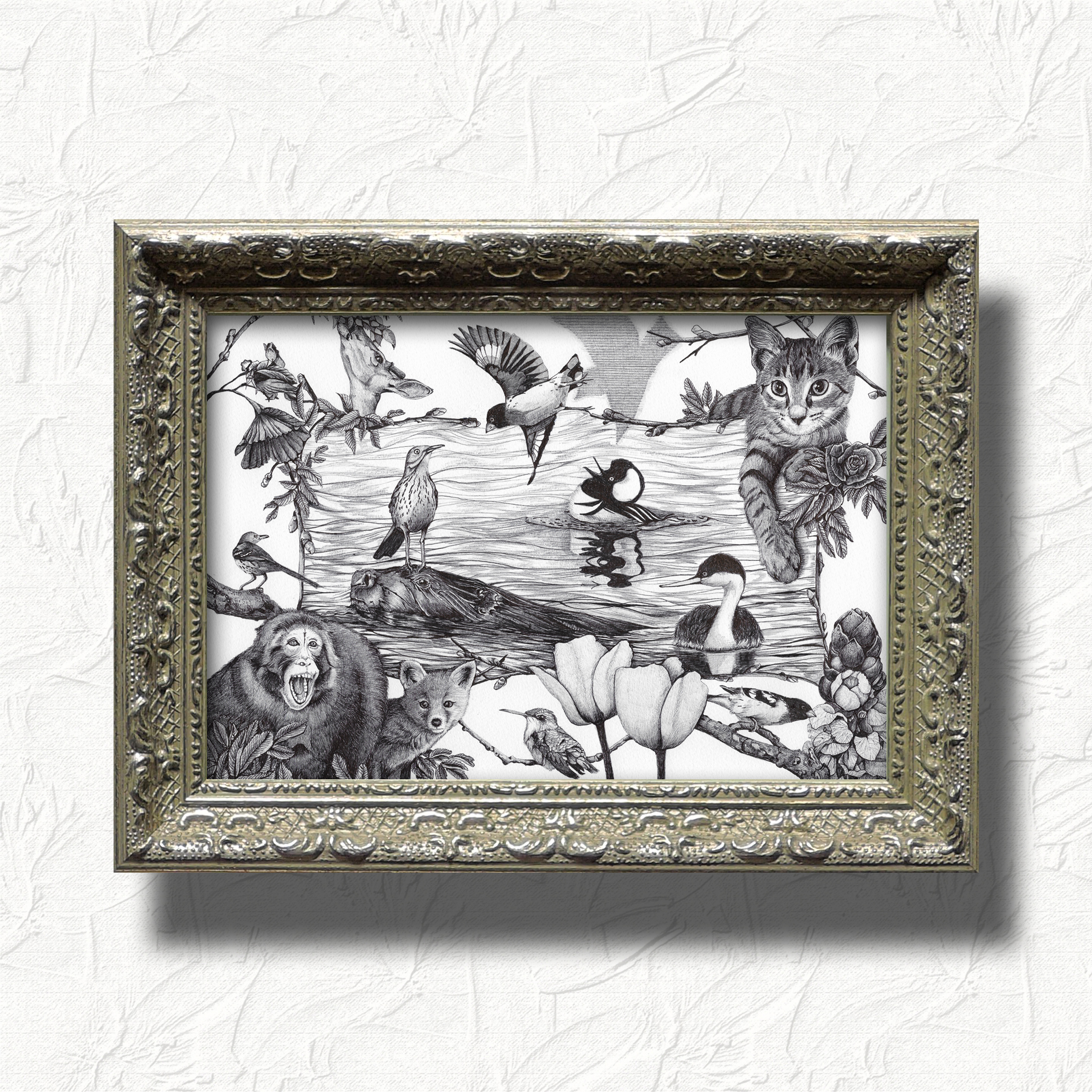 fra-me（フレーミー） - soartanimation友人の写真から描き起こした