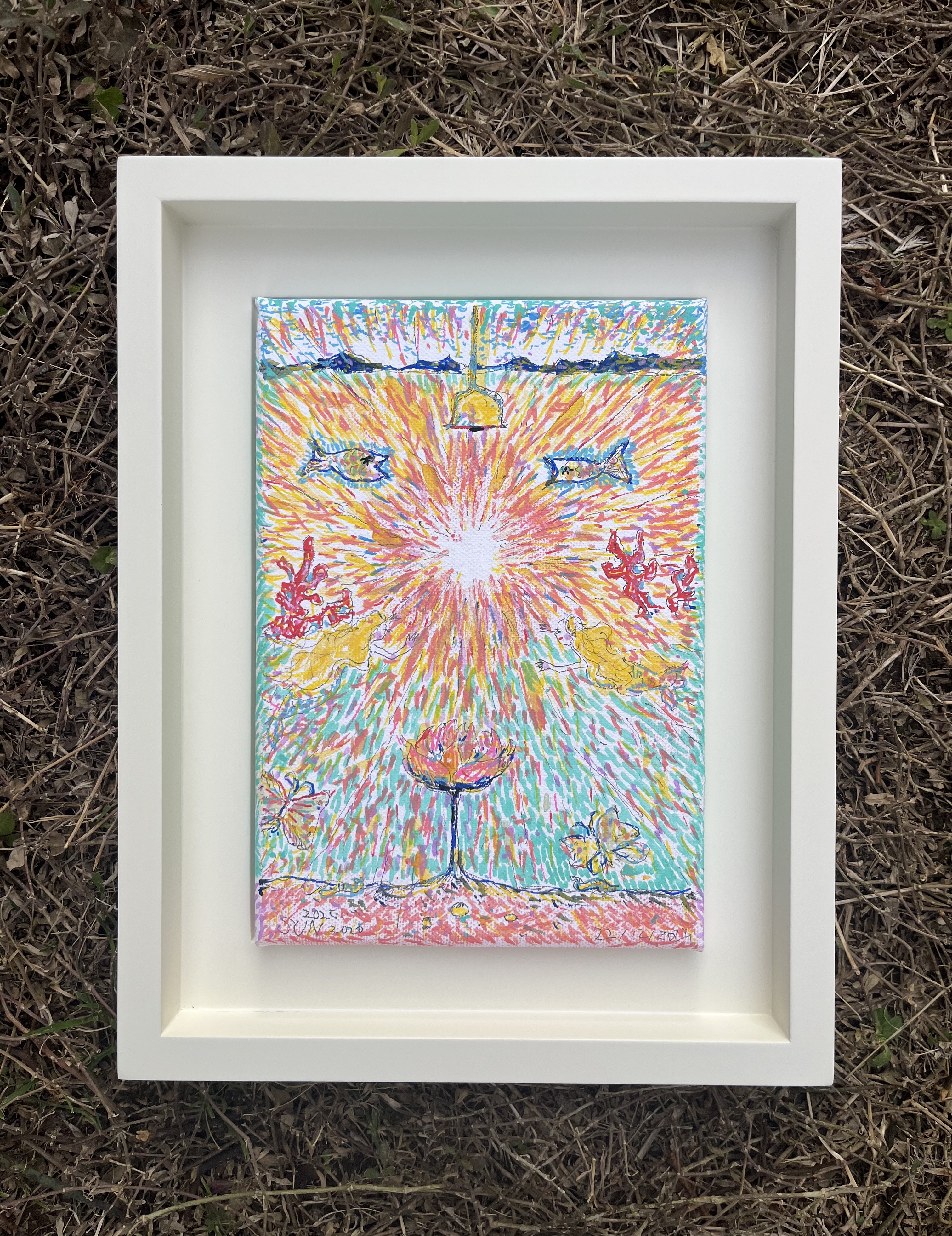 fra-me 浮かし額お気に入り wdLZjWaj