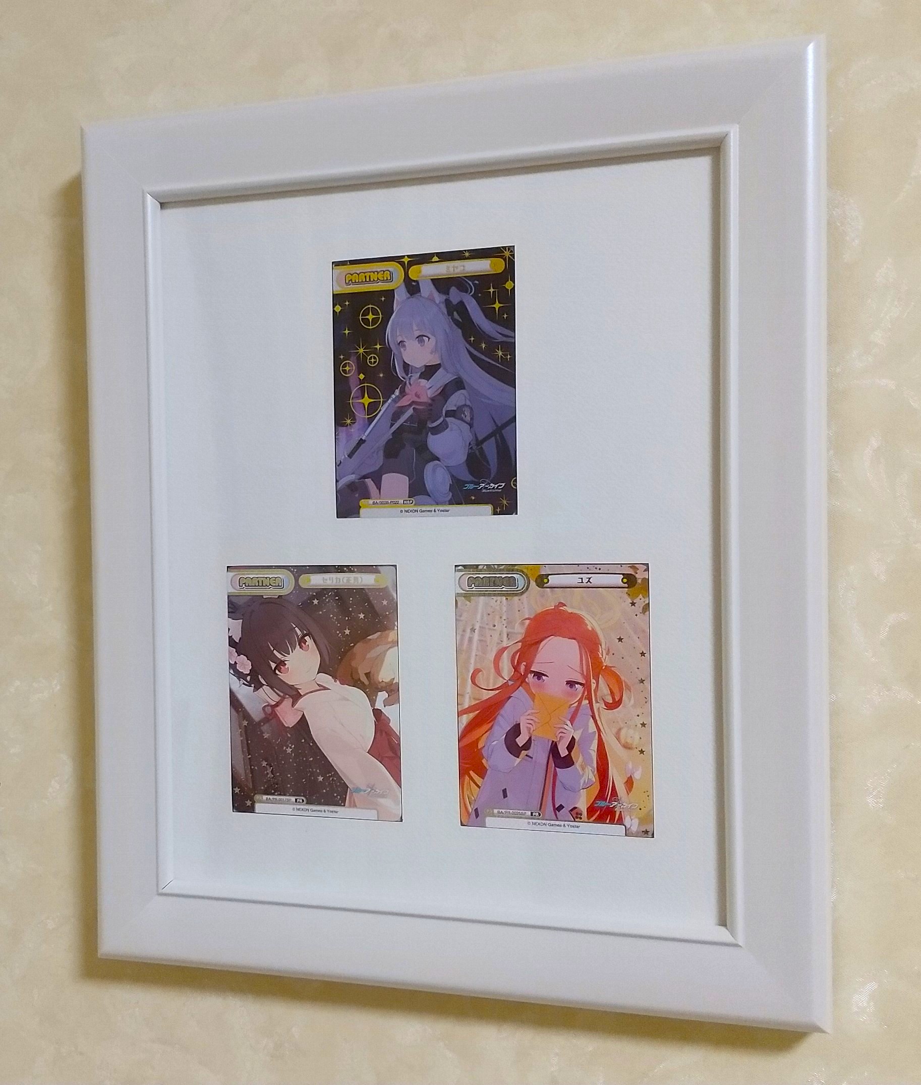 お客様の声 フレーミー トレーディングカードの額装