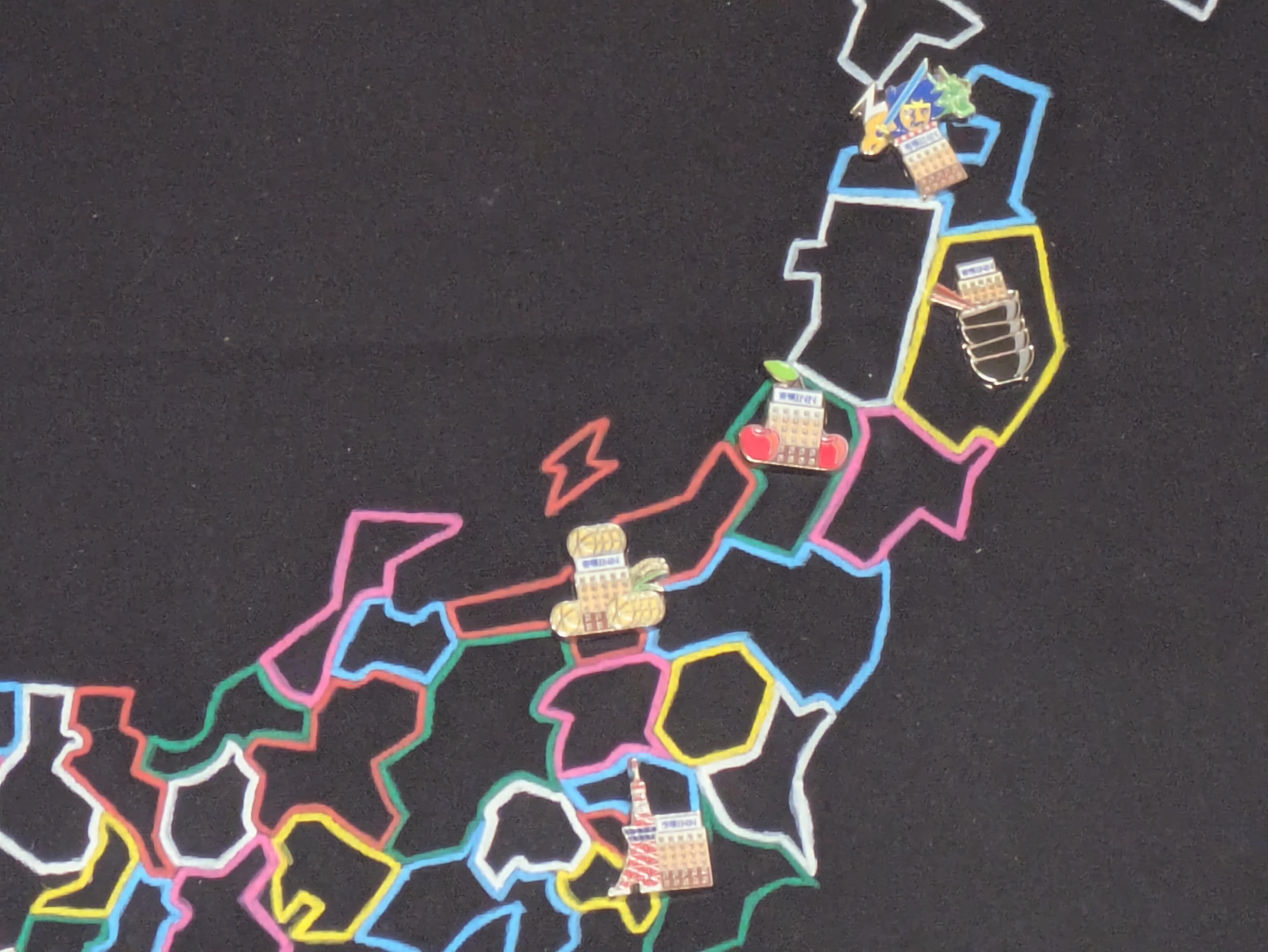 fra-me 東横INN　元気バッチ 黒胡麻担々麺