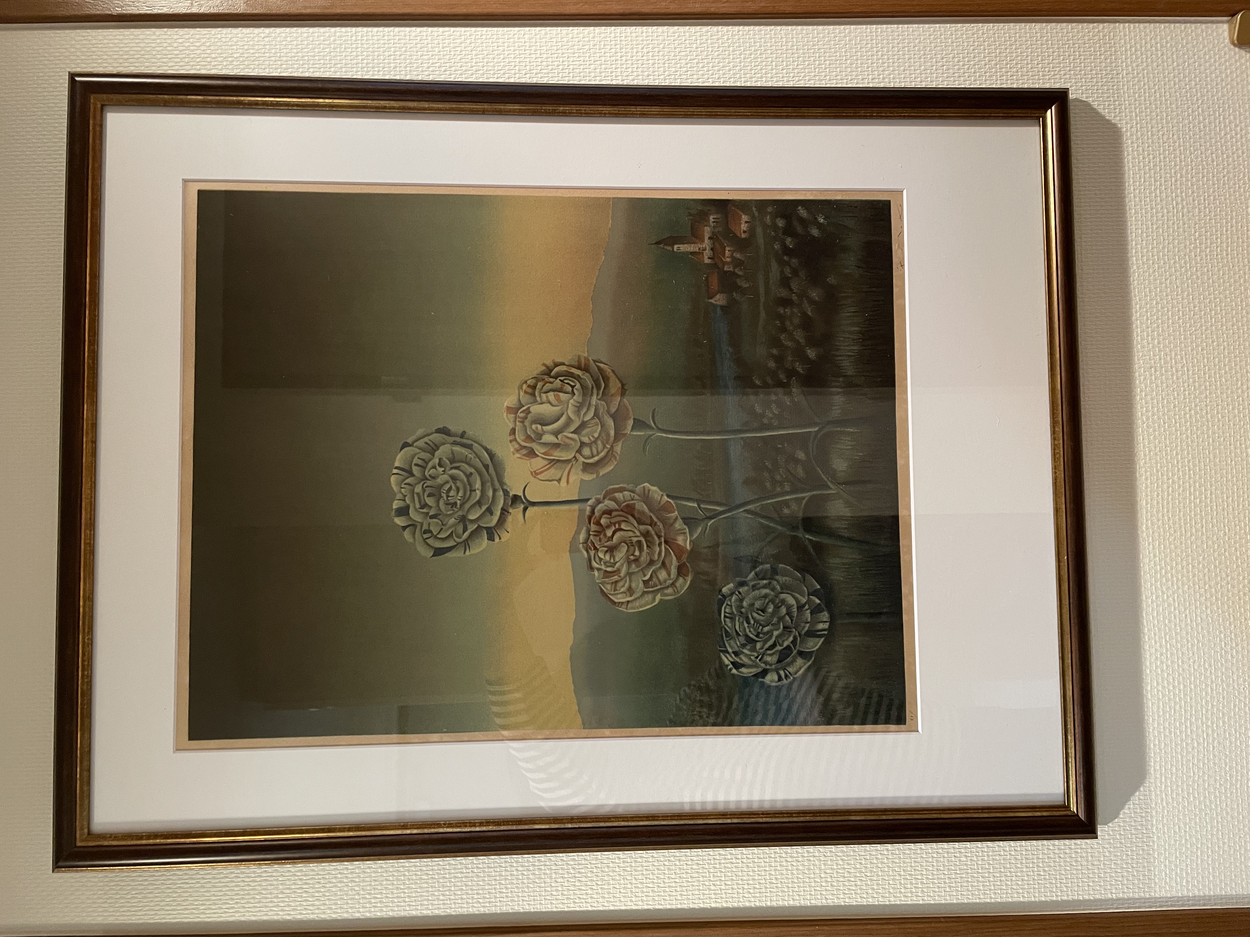 お客様の声 フレーミー 40年以上前のリトグラフ