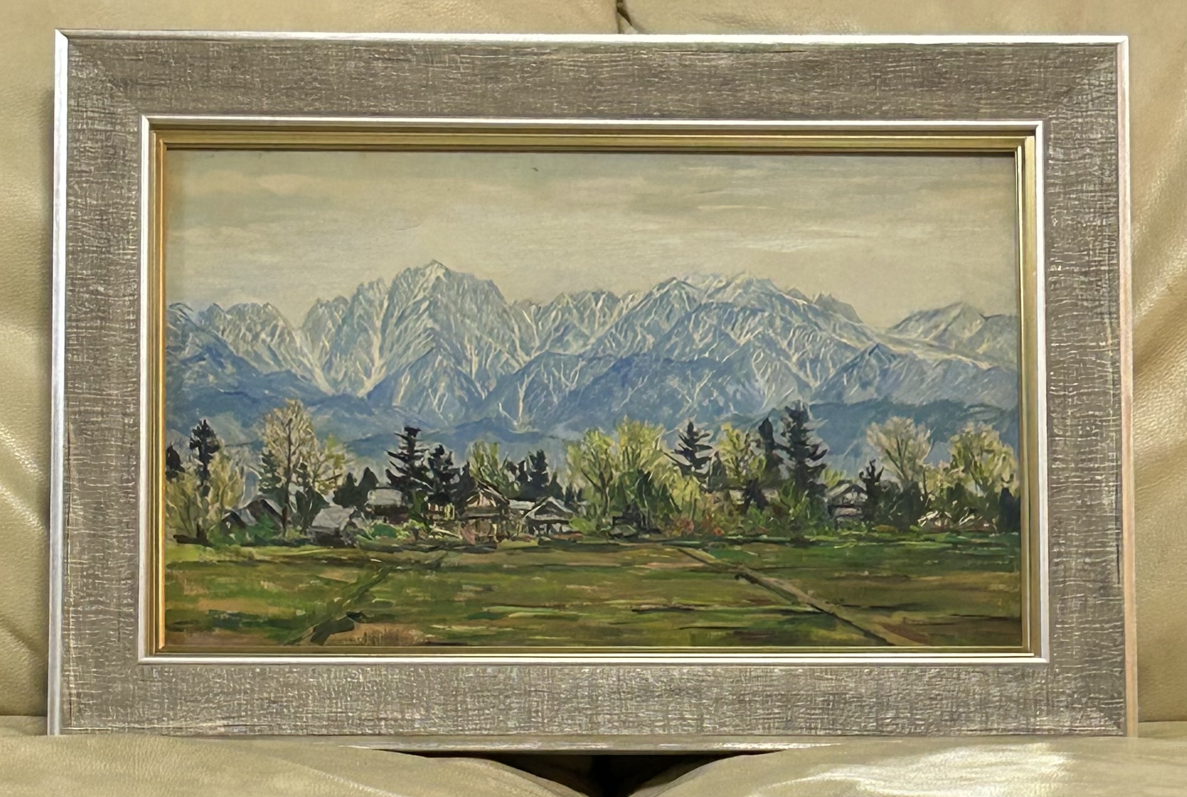 fra-me 物故島崎力松の作品(富山市八尾町出身) やすべい