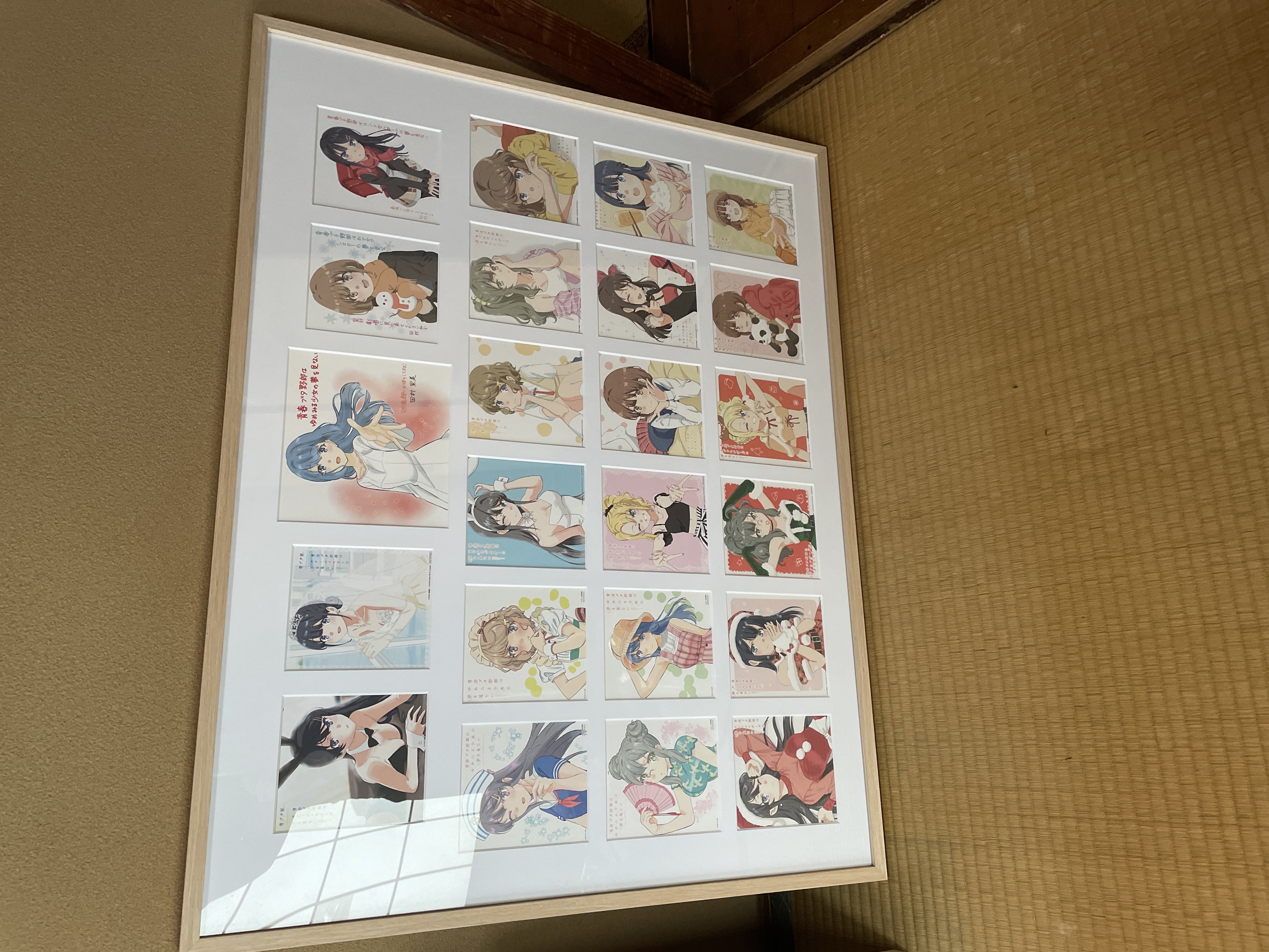 fra-me 青春ブタ野郎ミニ色紙コンプリートセット ダイ