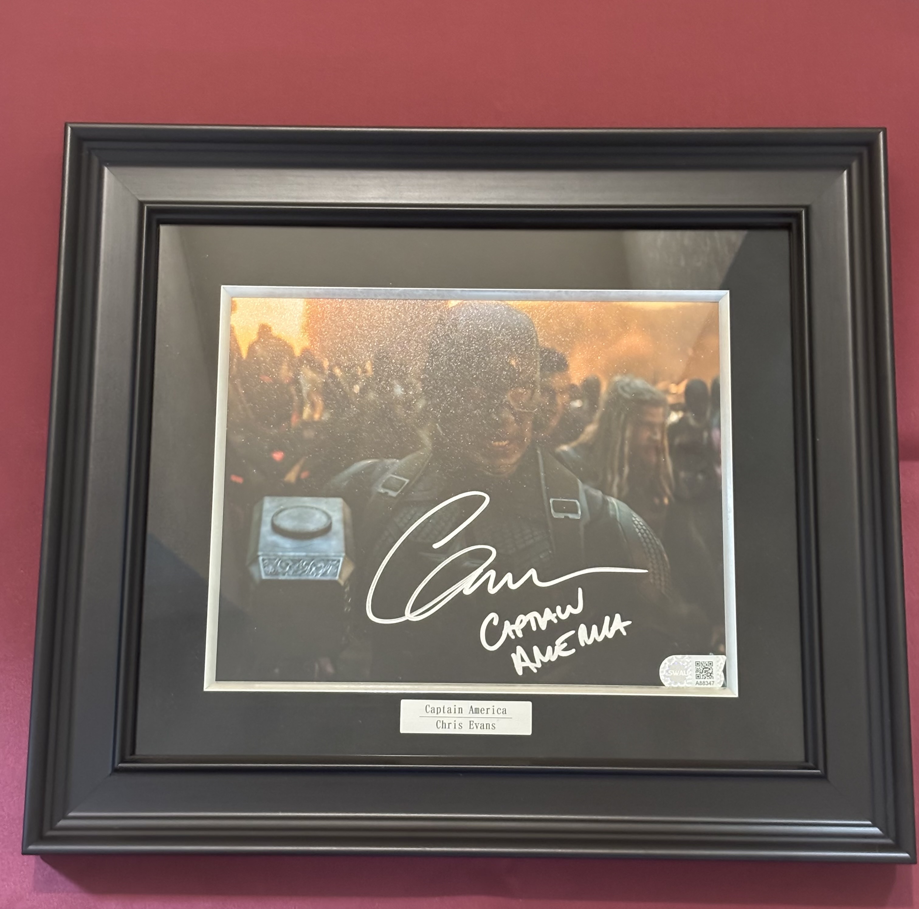 fra-me クリスエヴァンスのサイン✨ ジョニー