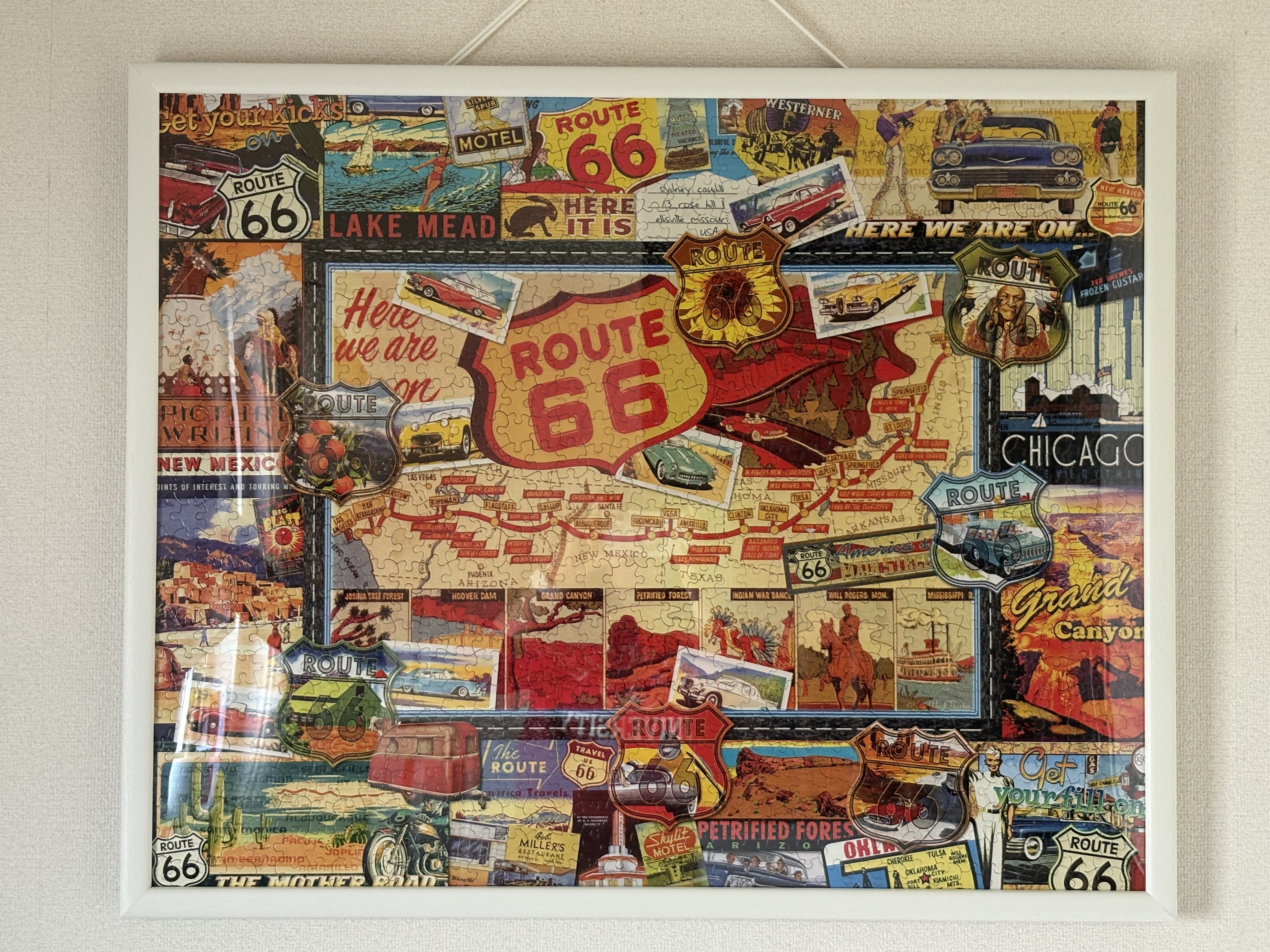 お客様の声 フレーミー Puzzle “Route 66”
