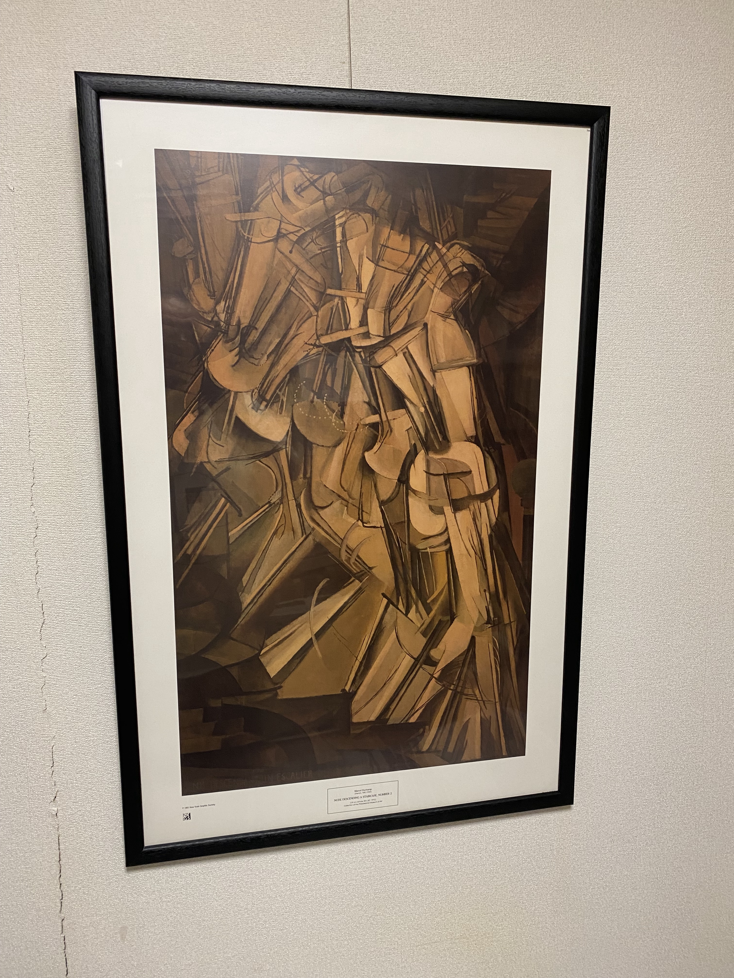 fra-me マルセル・デュシャンのポスター トム