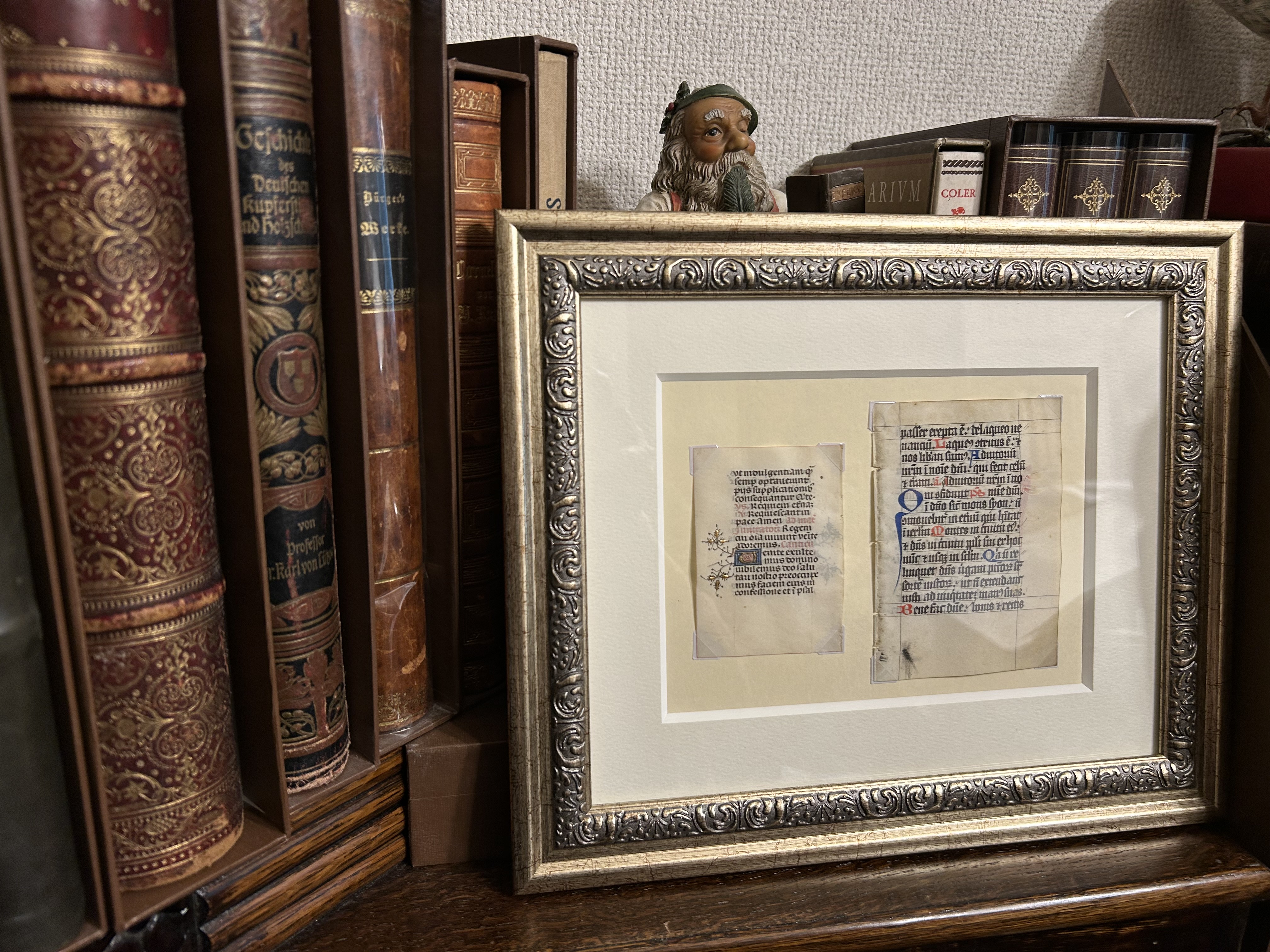 fra-me 写本２葉 ベネディクト