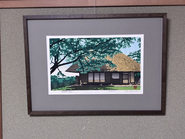 fra-me 木版画 壺屋堂のキムタケ