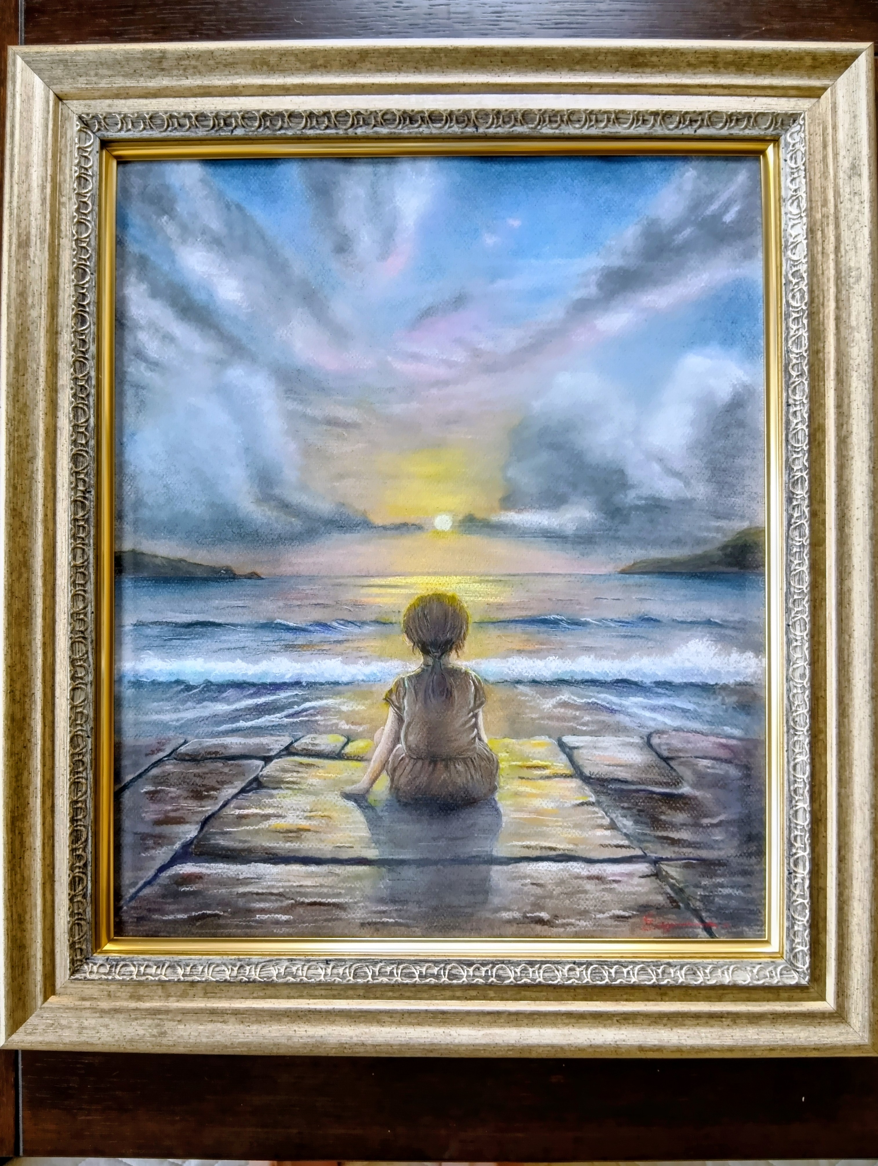 fra-me 夕日にないしょのお願い Kikuさん
