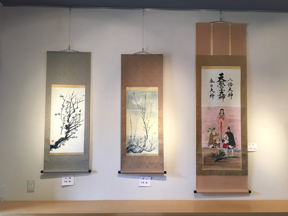 シニア大OB水墨画展