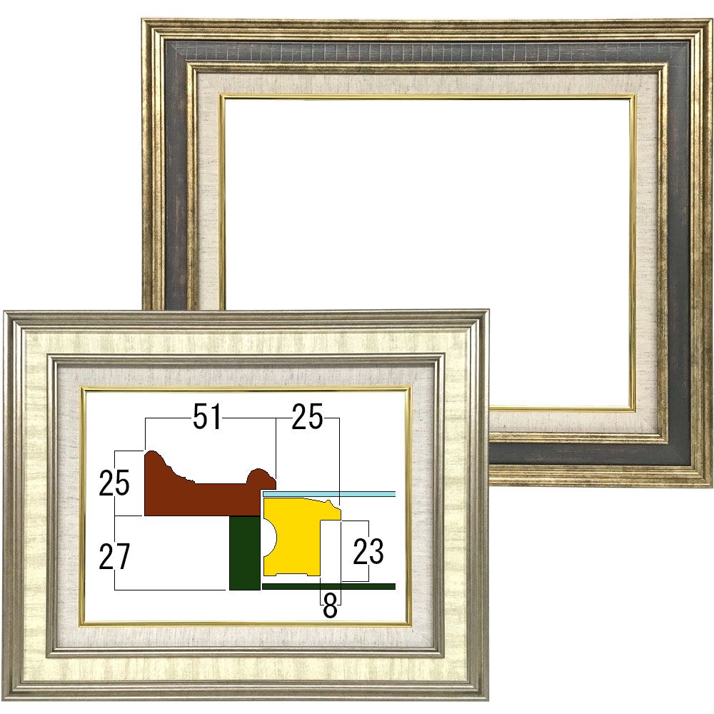 油絵額・日本画額(キャンバス・パネル額)、379×455(F8)の一覧 | 額縁の 