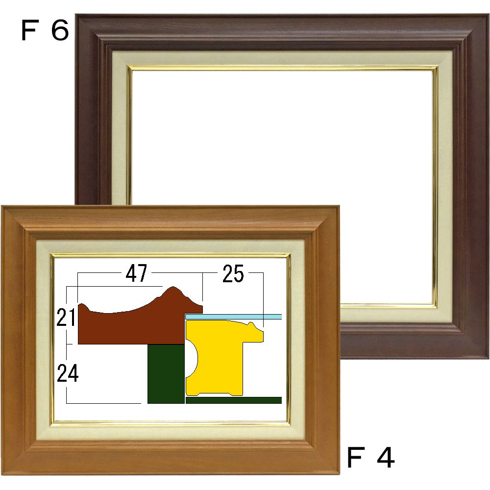 油絵額・日本画額(キャンバス・パネル額)、333×455(P8)の一覧 | 額縁の 