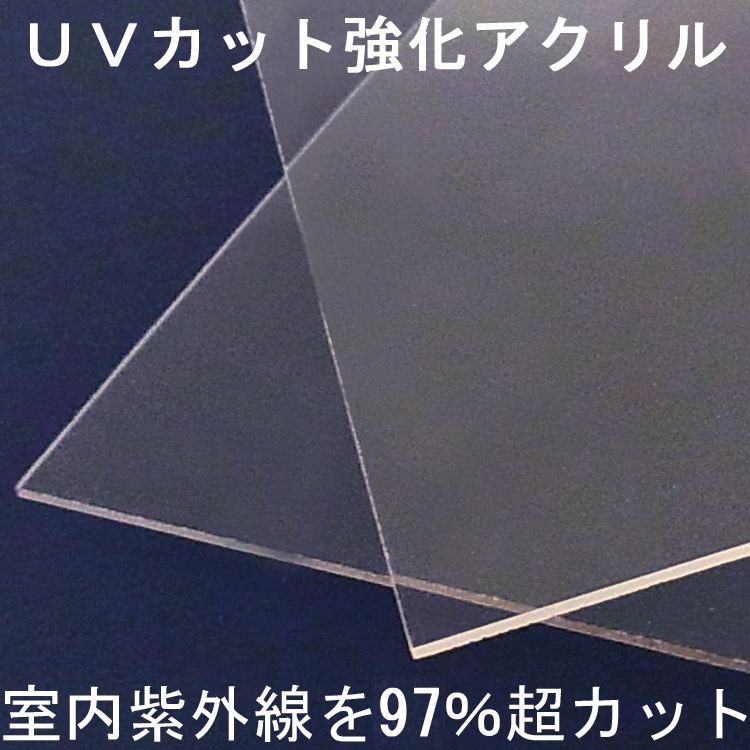 デメリットもあるUVカット強化アクリル