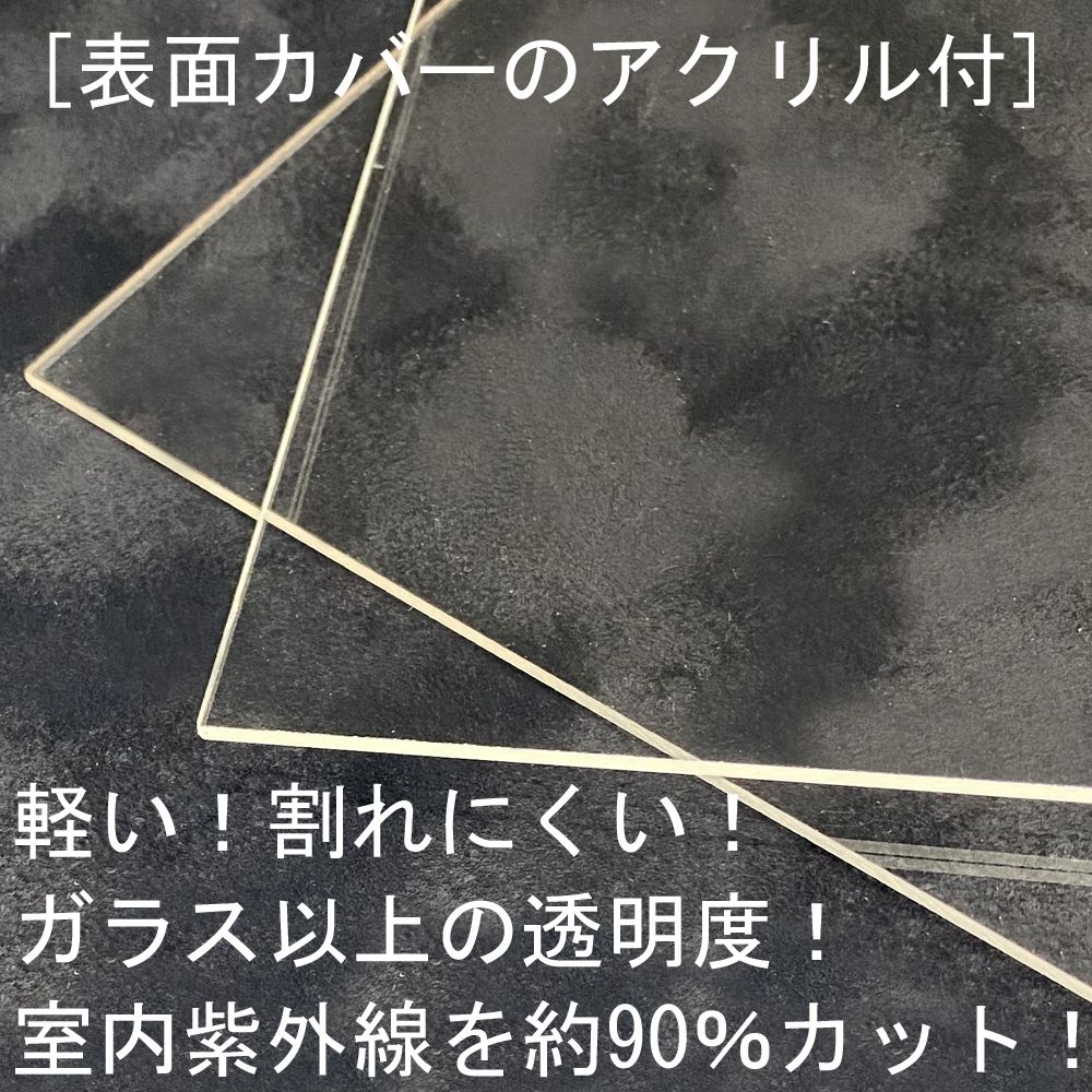 MH-510J シルバー:C 余裕のあるフレーム幅、シンプルモダンに仕上げるアルミ額