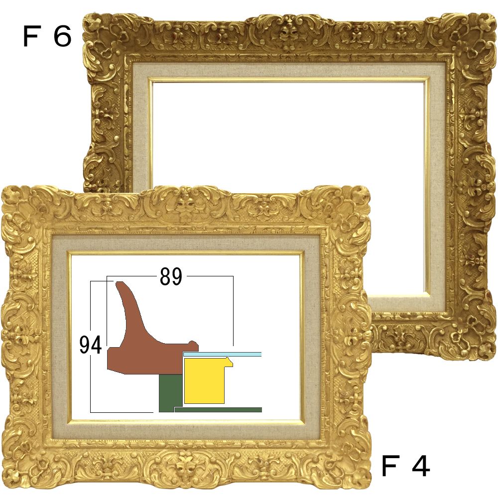 新品安い ヤフオク! - 額縁 油彩額縁 油絵額縁 木製フレーム ルイ式角 人気爆買い - atosk.com