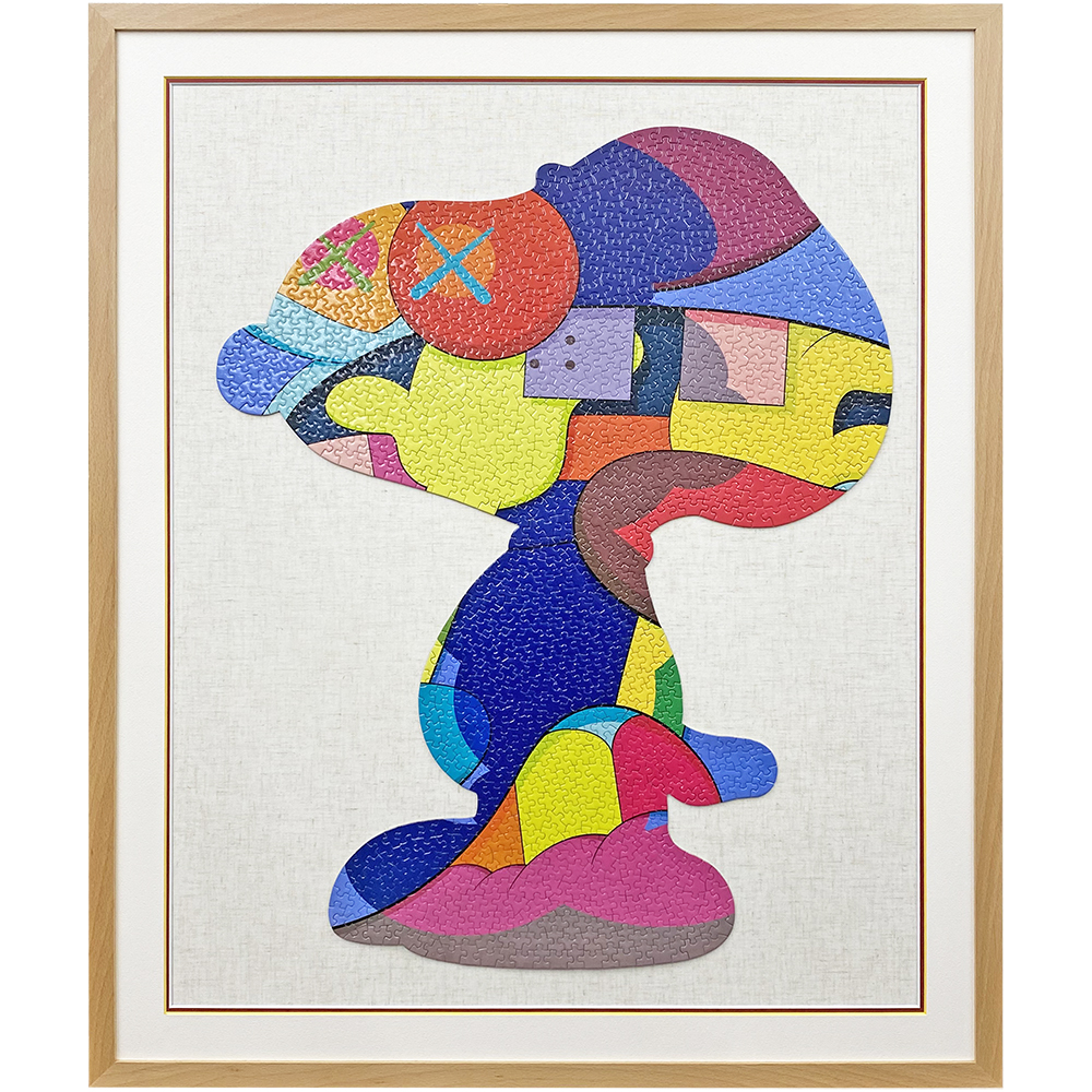 2点セット　KAWS ×SNOOPY JIGSAW PUZZLE ジグソーパズル