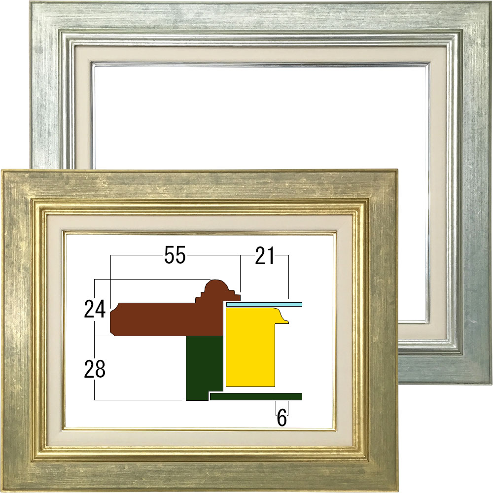 額縁 油彩 油絵用額縁 キブカ サイズM12号 - homes-duesseldorf.de