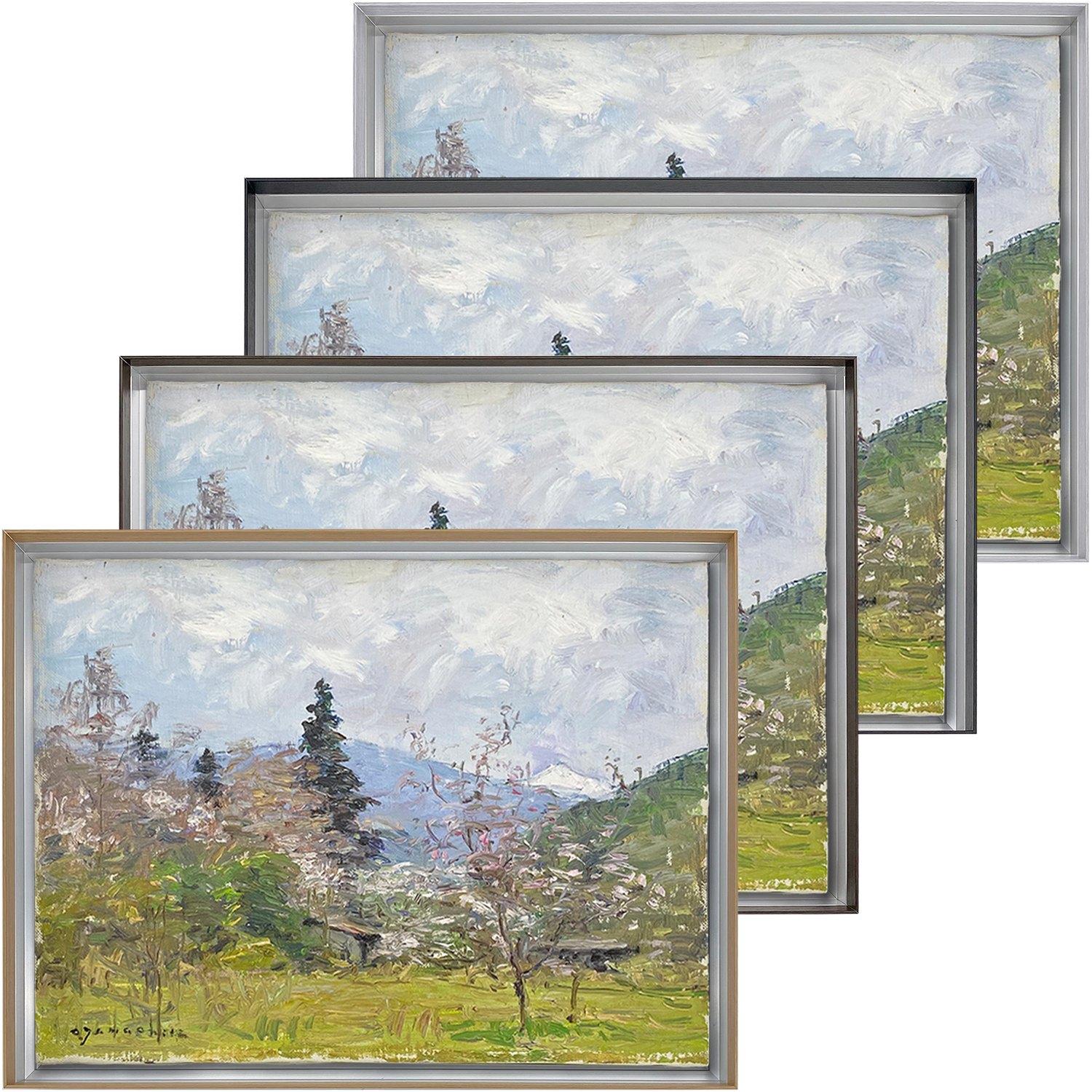 油絵額・日本画額(キャンバス・パネル額)、500×606(F12)の一覧 | 額縁 